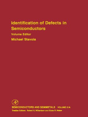 cover image of Identification of Defects in Semiconductors